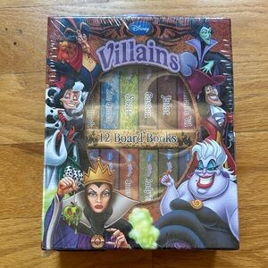 Disney Villains Colorful Board Book Collection